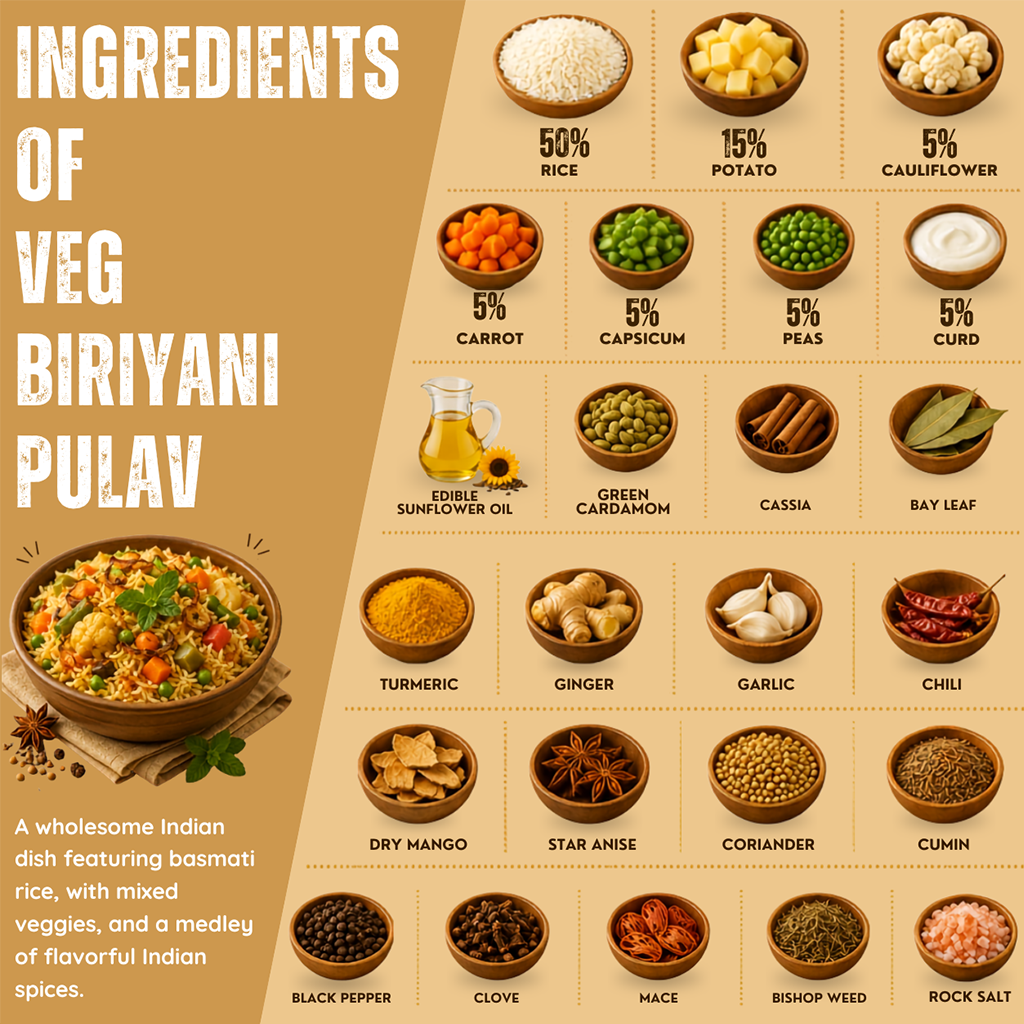 Veg Biriyani Pulav - Image 6